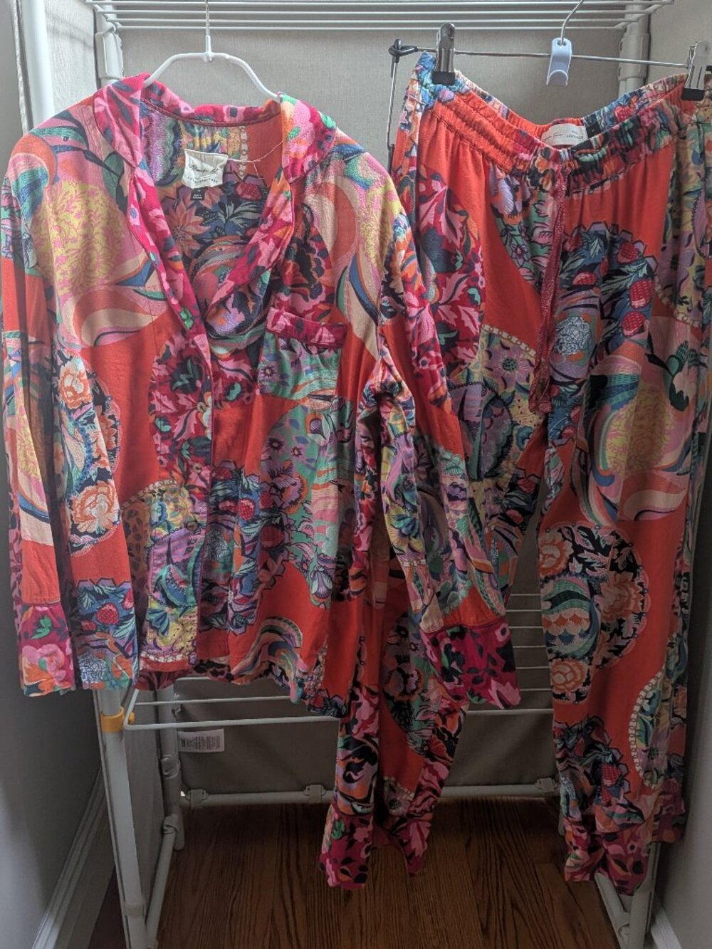 Anthropologie PJ Set XS Cotton Modal GUC